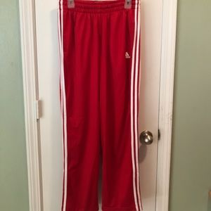 Men’s Adidas Red Pants medium